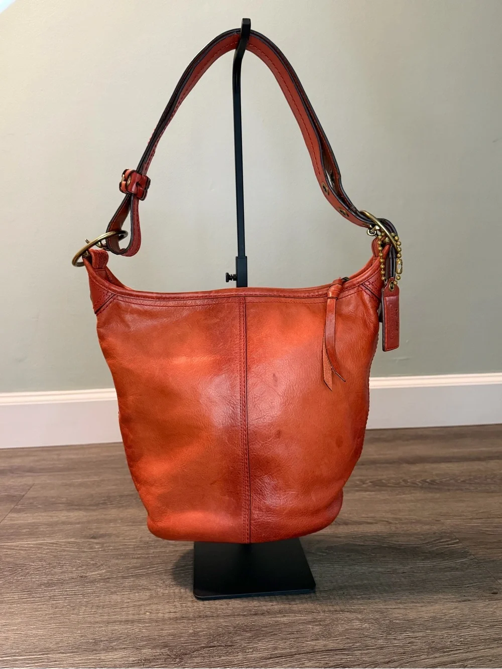Coach Bleecker Duffle with Tattersall Interior - Picture 2 of 15